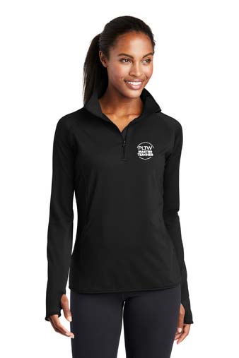 43379 Master Teacher Ladies Sport-Wick® Stretch 1/2-Zip Pullover