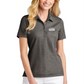 43379 Master Teacher TravisMathew Ladies Oceanside Heather Polo