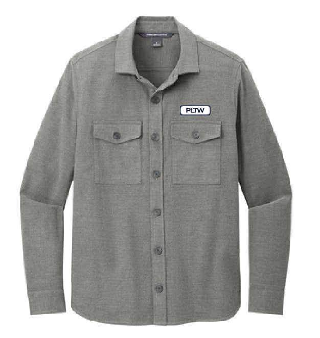 Mercer+Mettle® Long Sleeve Twill Overshirt