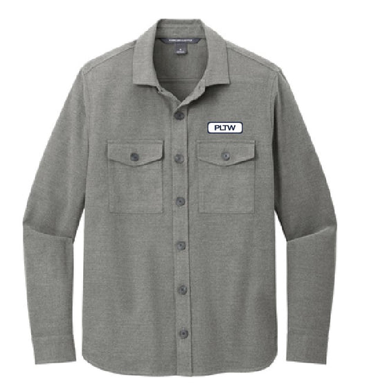 Mercer+Mettle® Long Sleeve Twill Overshirt