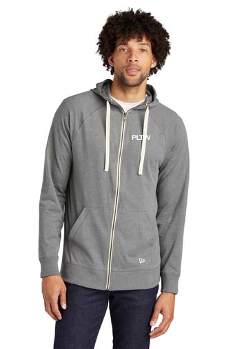 New Era Sueded Cotton Blend Full Zip Hoodie shopPLTW